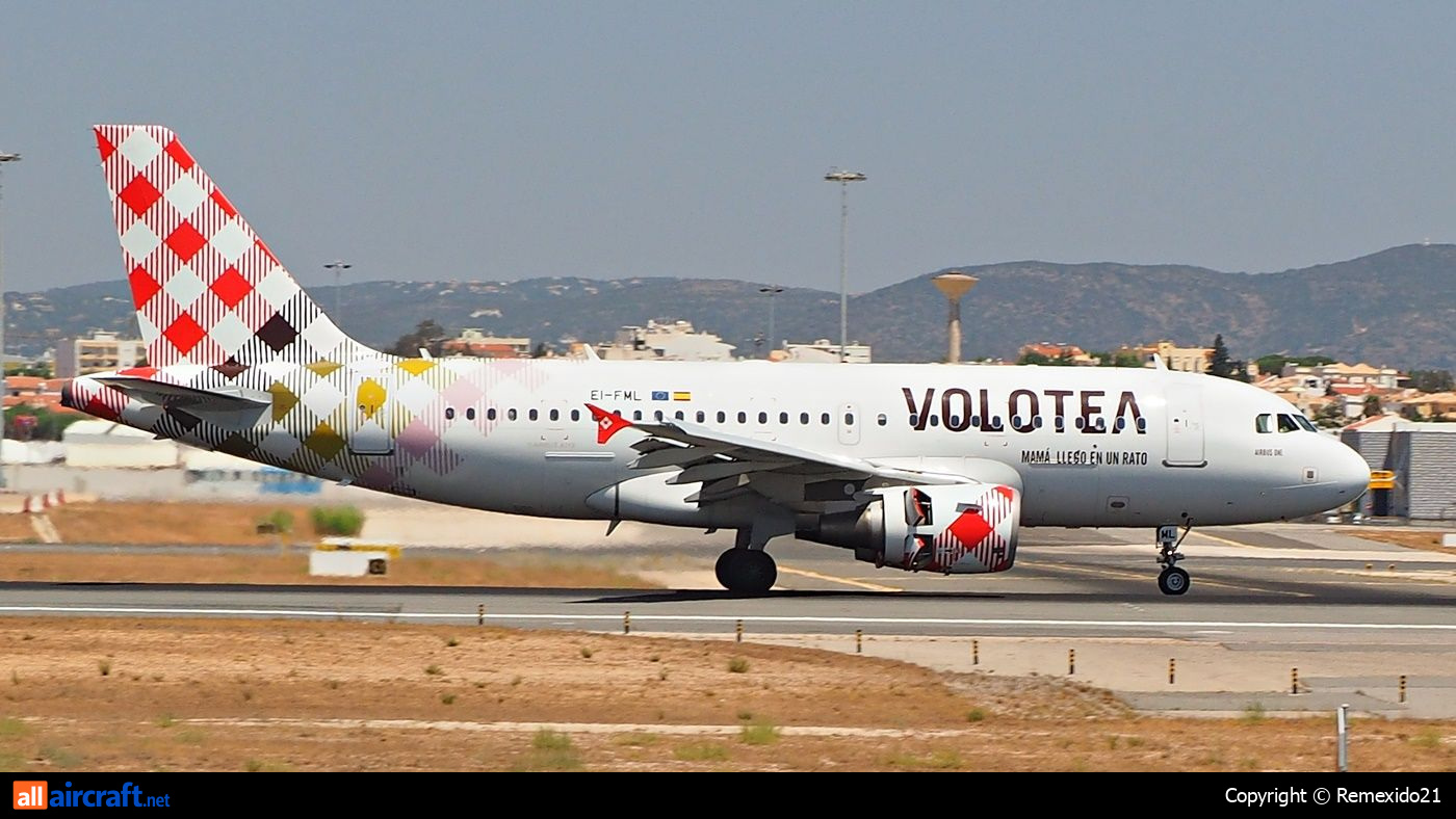 EI-FML · Airbus A319-111 · (FAO /LPFR)