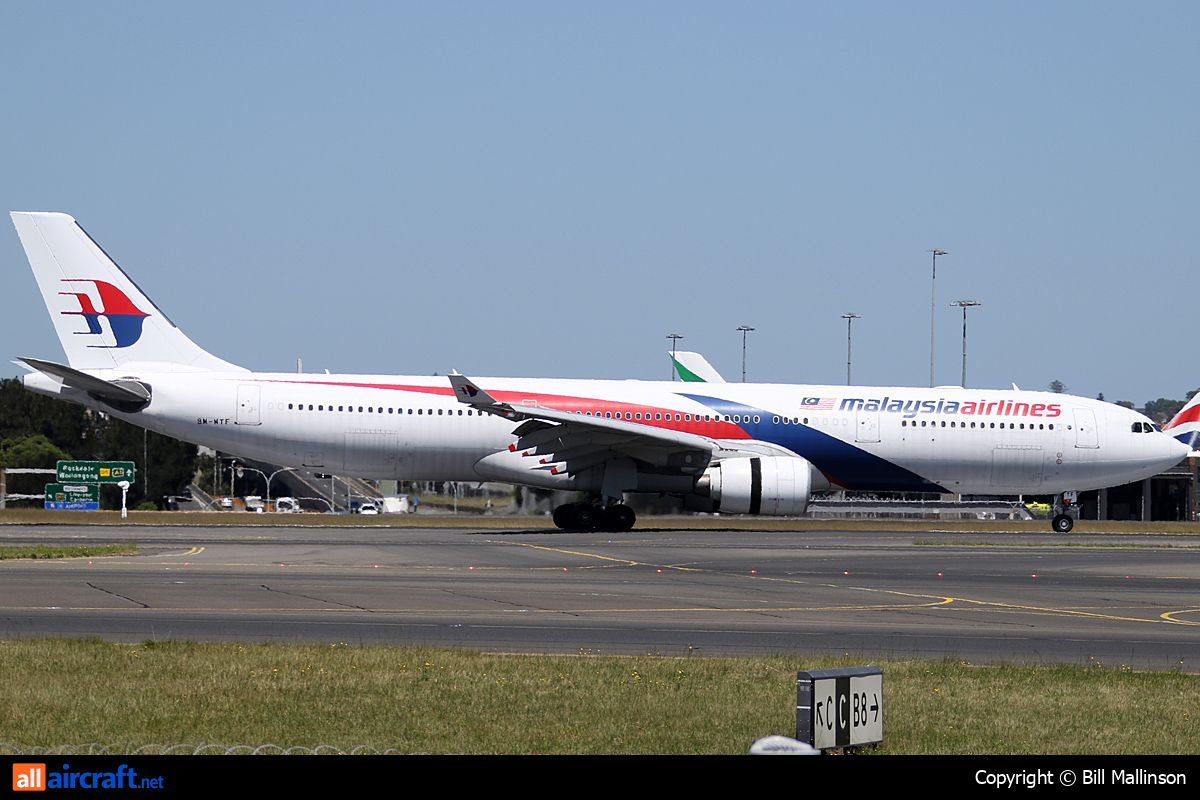 9M-MTF · Airbus A330-323 · (SYD / YSSY)