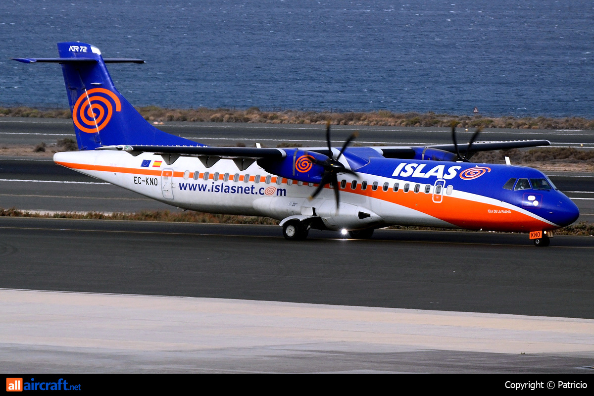 EC-KNO · ATR-72-500 · (LPA / GCLP)