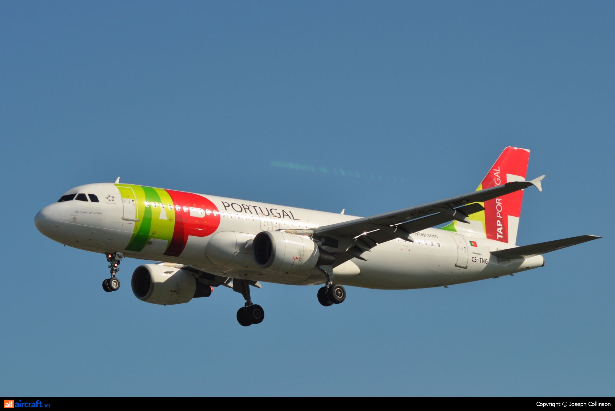 CS-TNG · Airbus A320-214 · (LHR / EGLL)