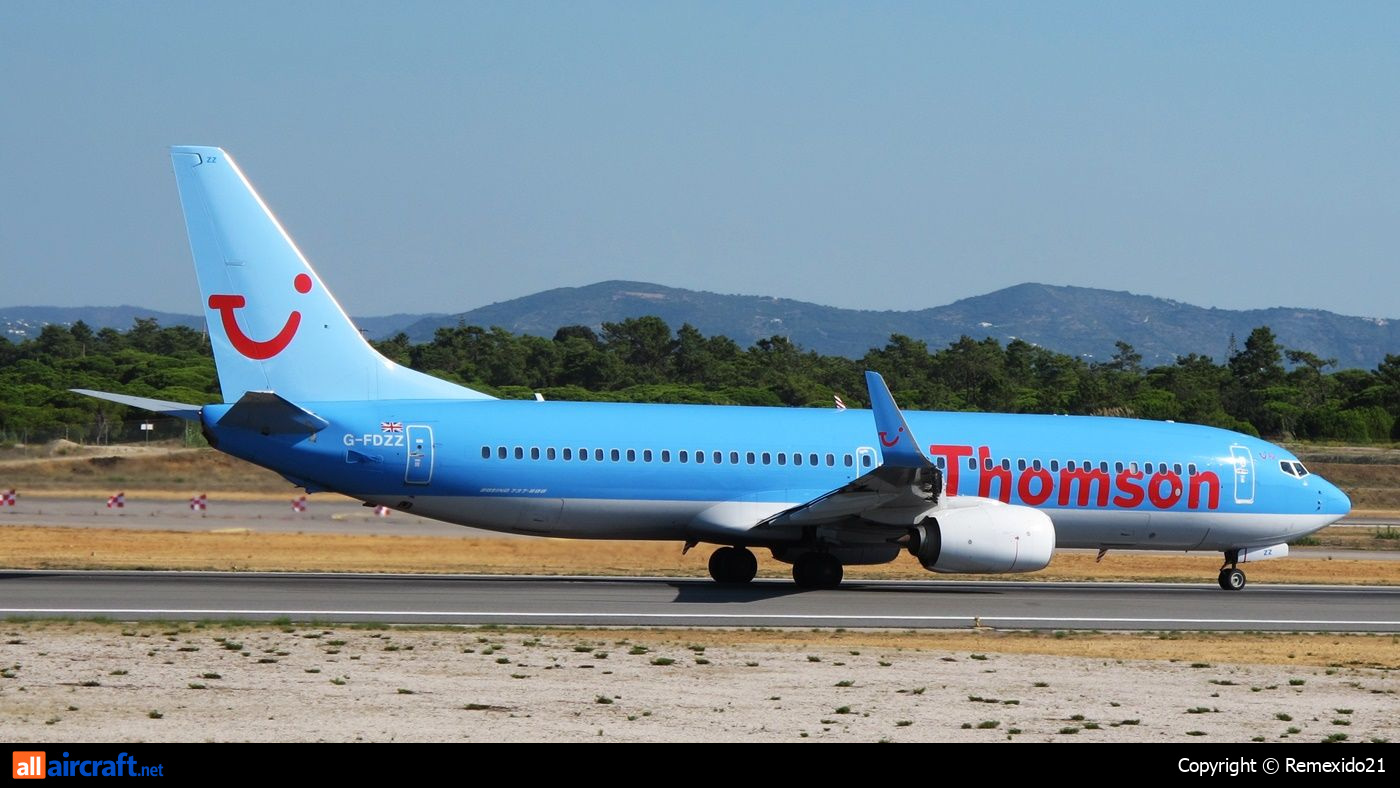 G-FDZZ · Boeing 737-8K5(WL) · (FAO / LPFR)