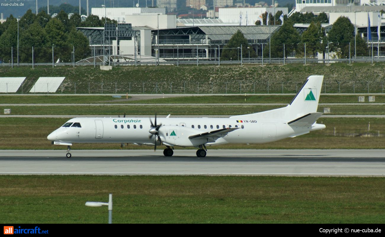 YR-SBD · Saab 2000 · (MUC / EDDM)