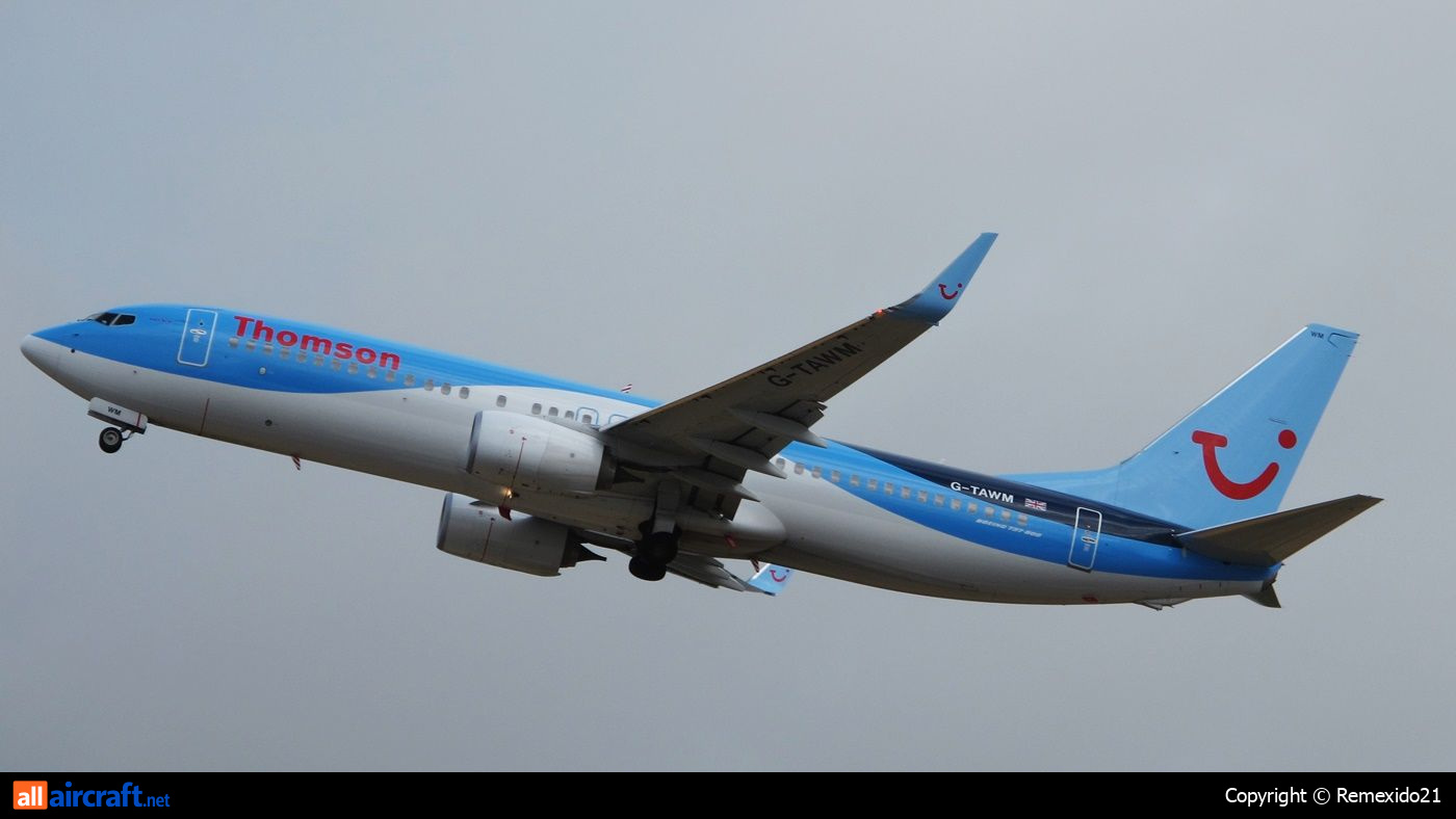 G-TAWM · Boeing 737-8K5(WL) · (FAO / LPFR)