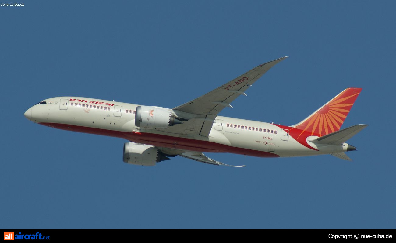 VT-ANO · Boeing 787-8 Dreamliner · (DXB / OMDB)