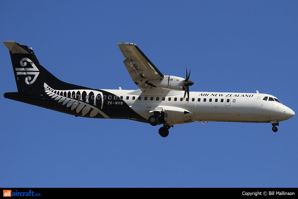 ZK-MVB · ATR-72-600 · (CHC / NZCH)