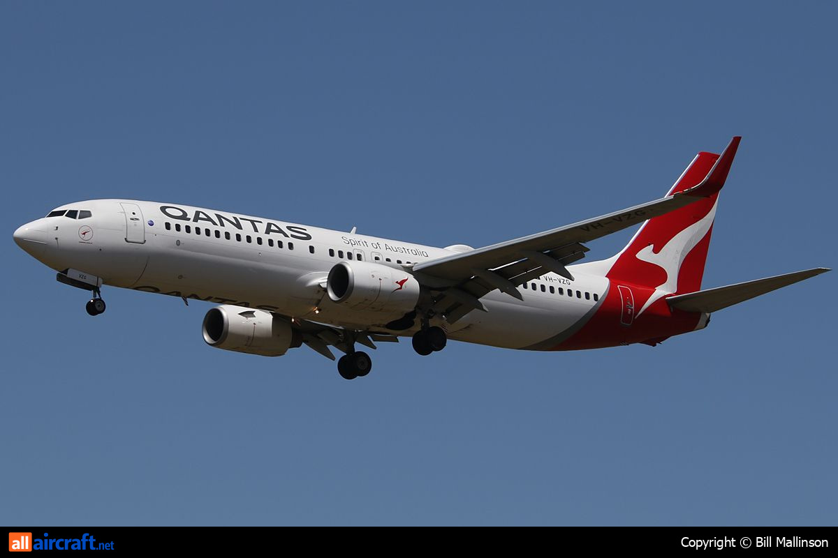 VH-VZG · Boeing 737-838(WL) · (CHC / NZCH)