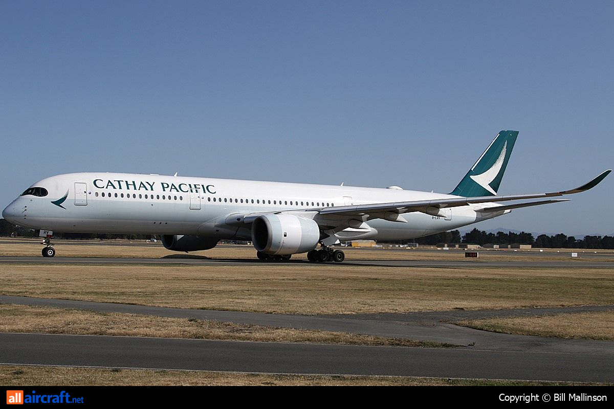 B-LRV · Airbus A350-941 · (CHC / NZCH)