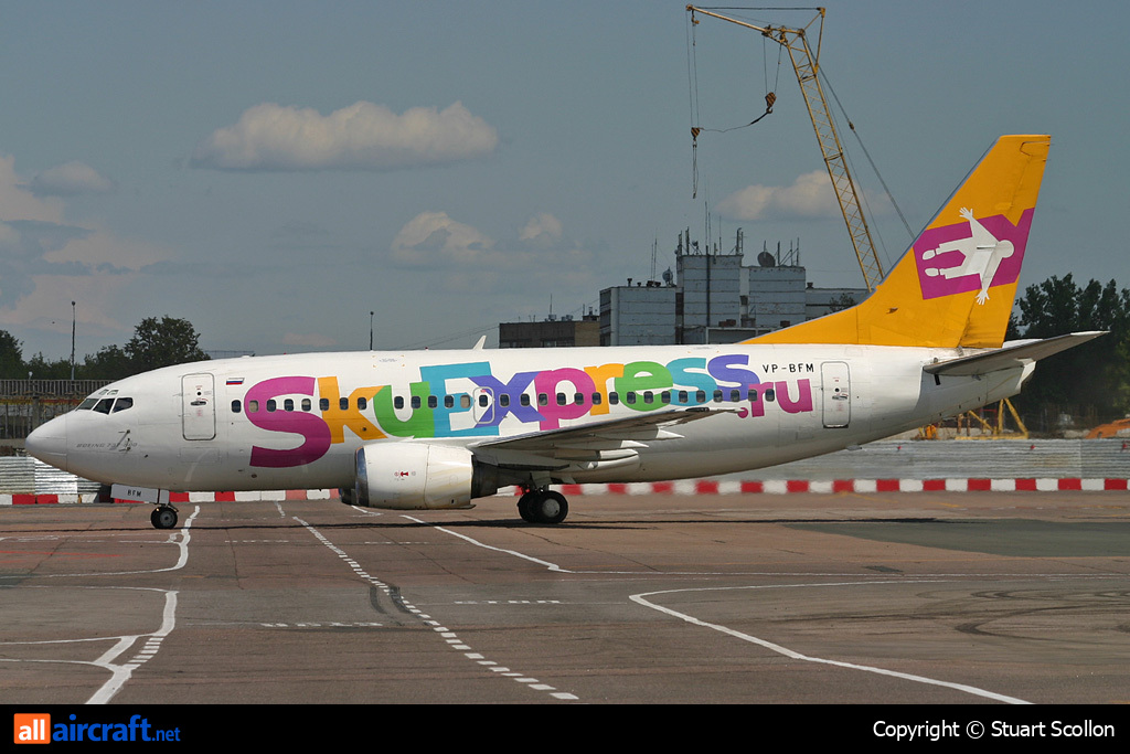 VP-BFM · Boeing 737-53A · (VKO / UUWW)