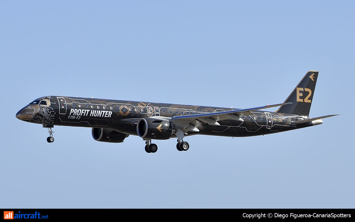 PR-ZIQ · Embraer 190-400STD · (LPA / GCLP)