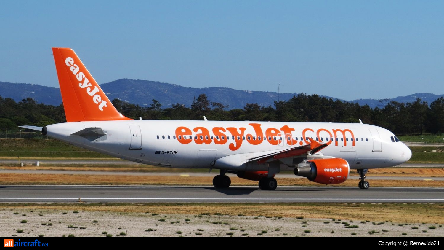 G-EZUH · Airbus A320-214 · (FAO / LPFR)