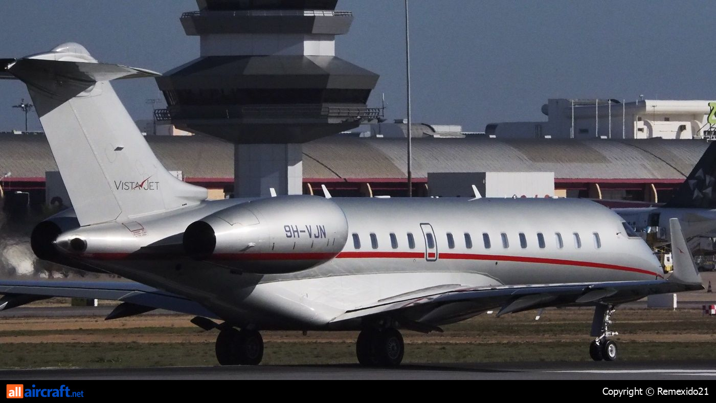 9H-VJN · Bombardier BD-700-1A10 Global 6000 · (FAO/LPFR)