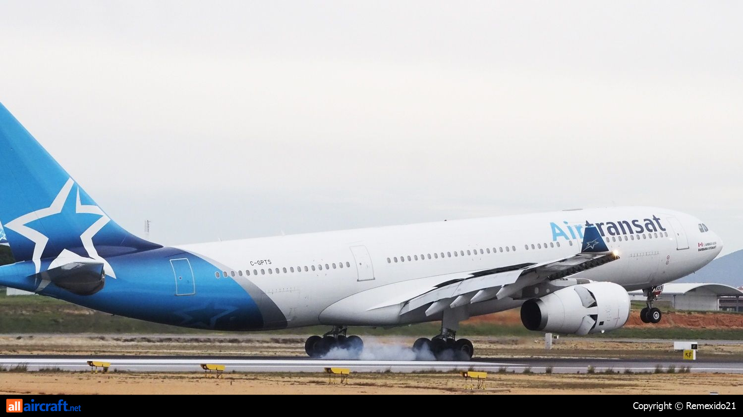 C-GPTS · Airbus A330-243 · (FAO/LPFR)