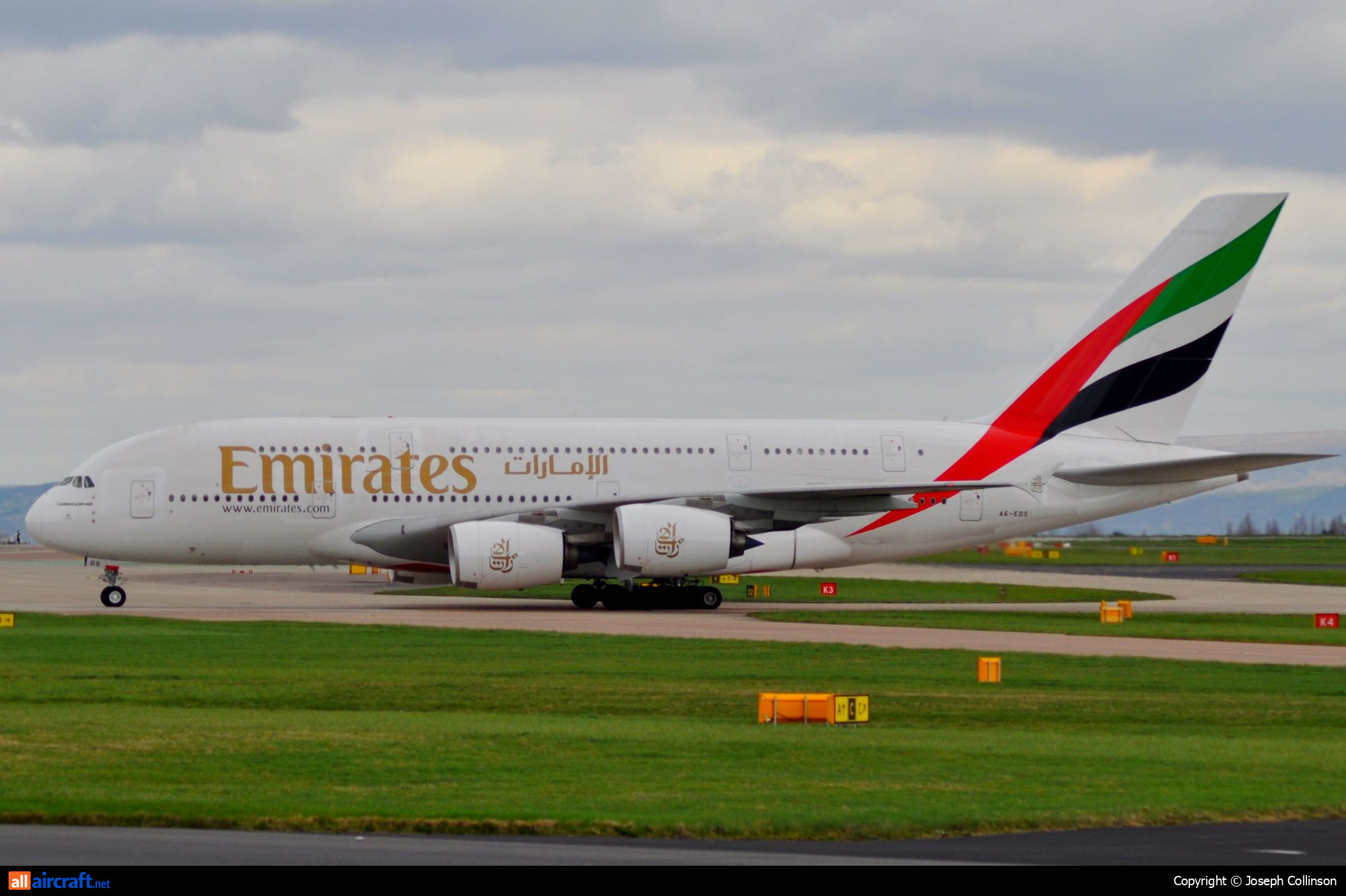 A6-EDS · Airbus A380-861 · (MAN / EGCC)