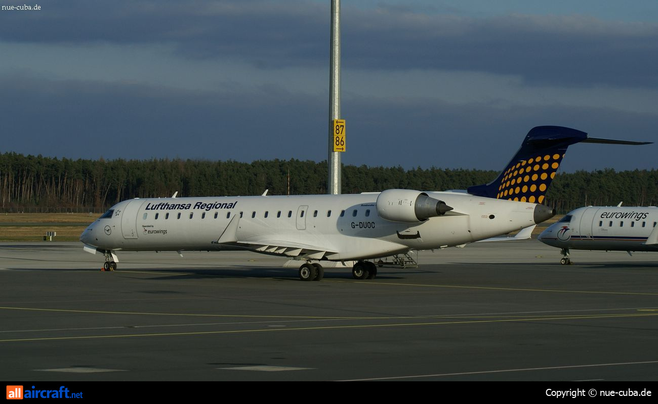 G-DUOC · Bombardier CRJ-701 · (NUE / EDDN)