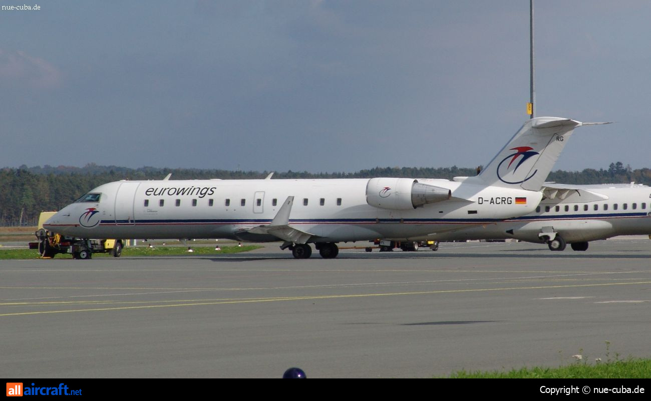 D-ACRG · Bombardier CRJ-200ER · (NUE / EDDN)