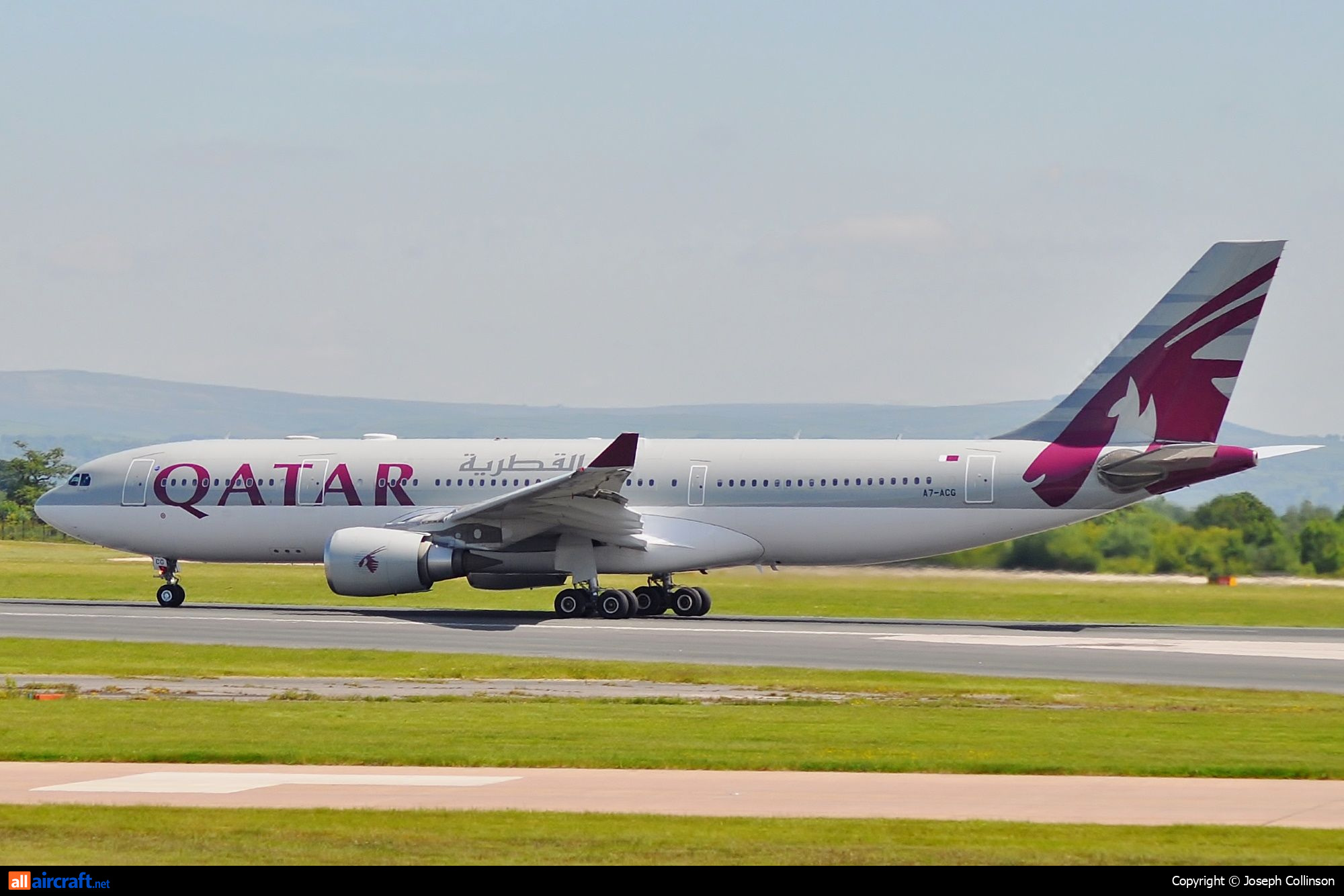 A7-ACG · Airbus A330-202 · (MAN / EGCC)
