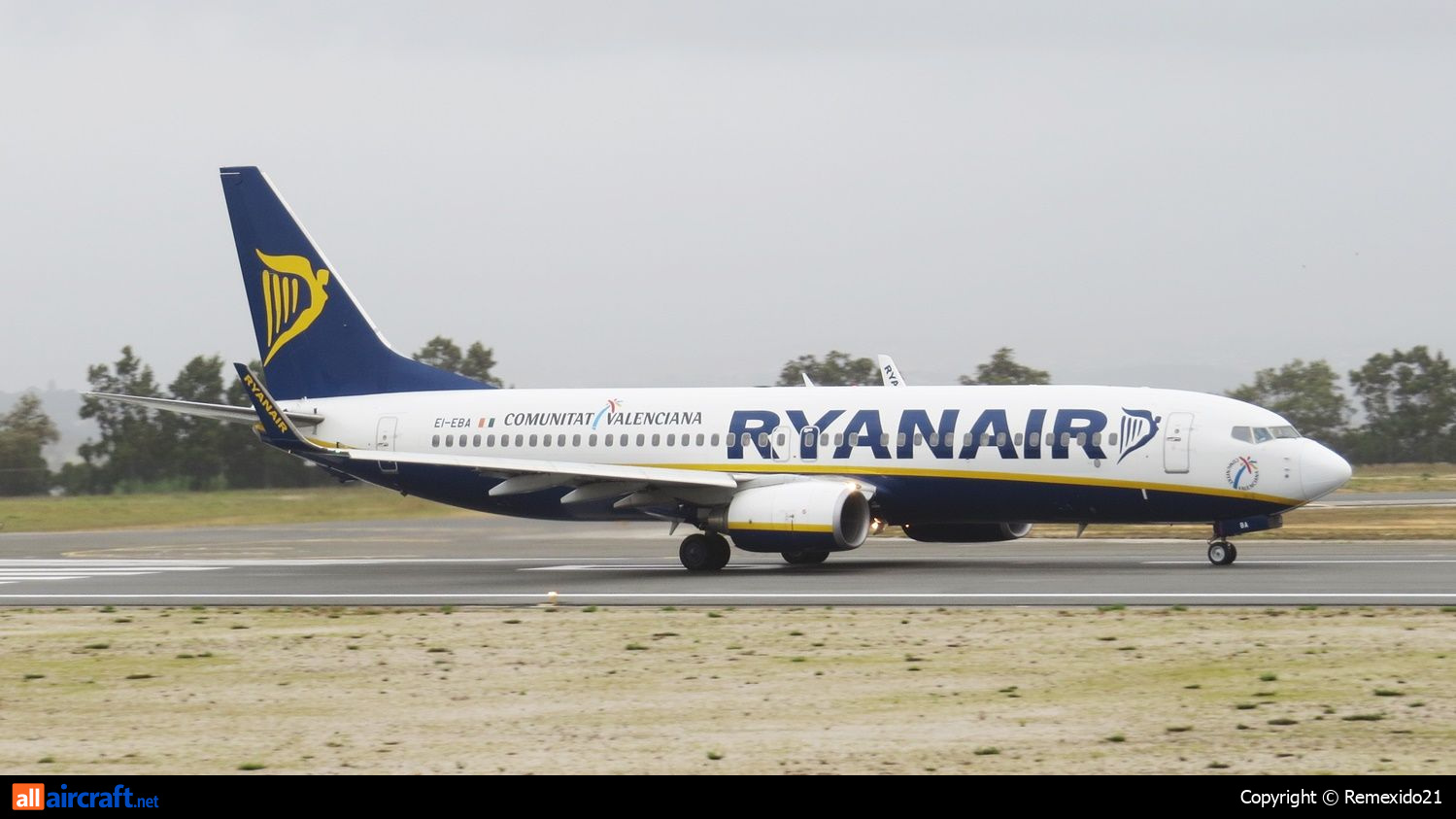 EI-EBA · Boeing 737-8AS(WL) · (FAO / LPFR)