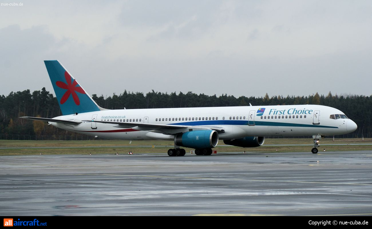 G-OOBI · Boeing 757-2B7 · (NUE / EDDN)