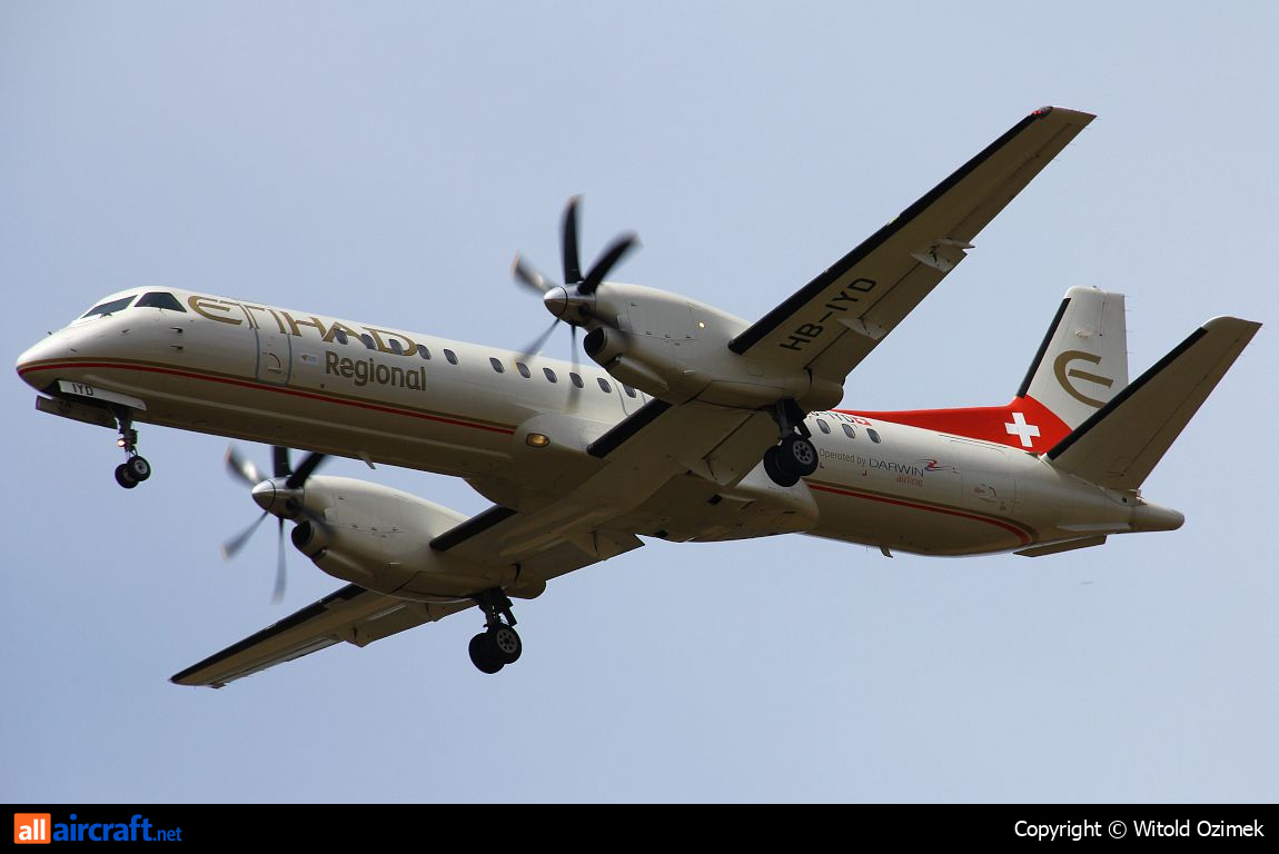 HB-IYD · Saab 2000 · (FCO / LIRF)