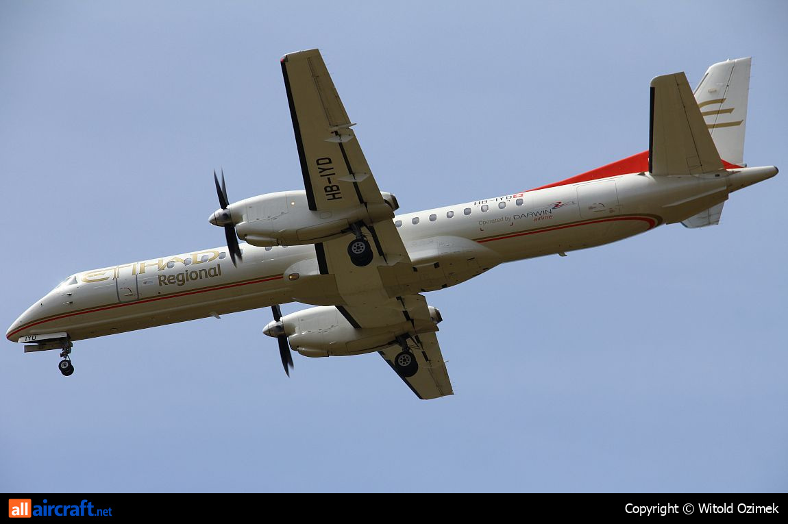 HB-IYD · Saab 2000 · (FCO / LIRF)