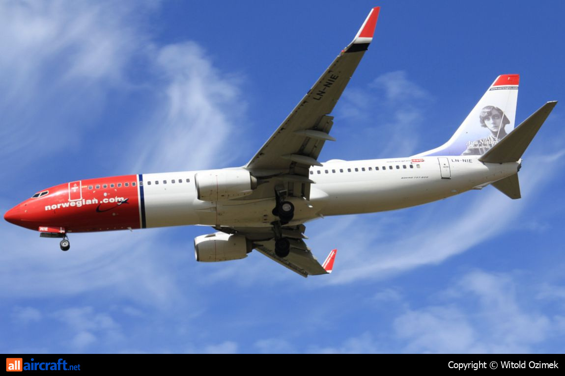 LN-NIE · Boeing 737-8JP(WL) · (FCO / LIRF)