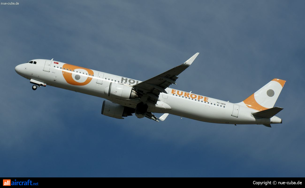TC-OED · Airbus A321-253N · (NUE / EDDN)