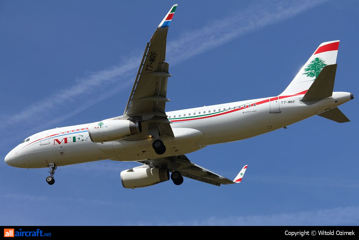 T7-MRF · Airbus A320-232 · (FCO / LIRF)