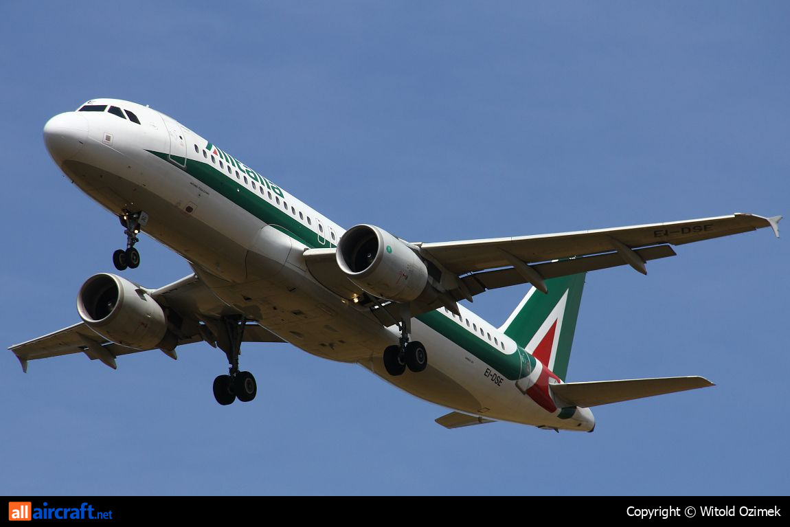 EI-DSE · Airbus A320-216 · (FCO / LIRF)