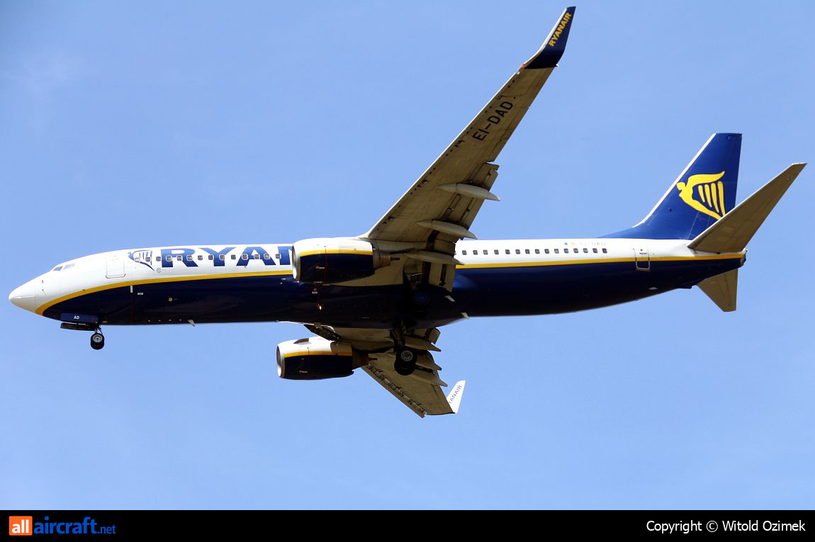 EI-DAD · Boeing 737-8AS(WL) · (FCO / LIRF)
