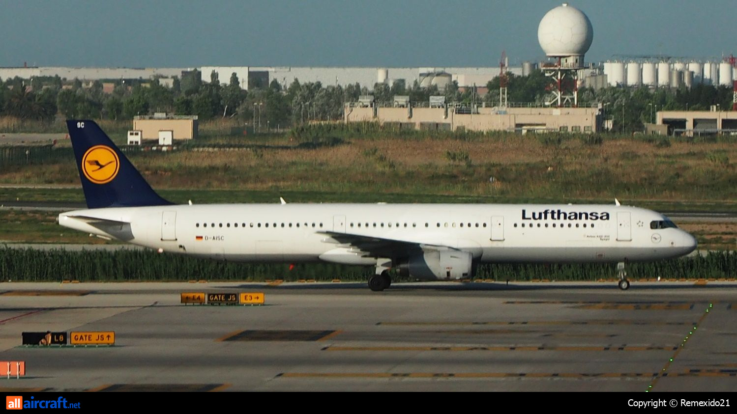 D-AIRN · Airbus A321-131 · (BCN / LEBL)