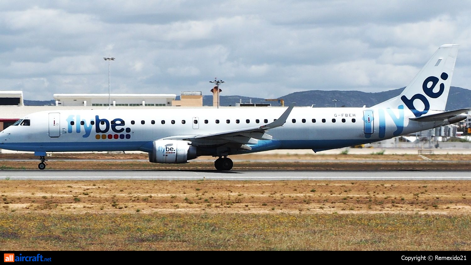 G-FBEH · Embraer 190-200LR · (FAO / LPFR)