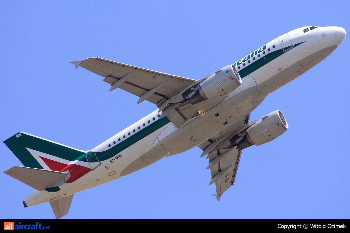 EI-IMN · Airbus A319-111 · (FCO / LIRF)