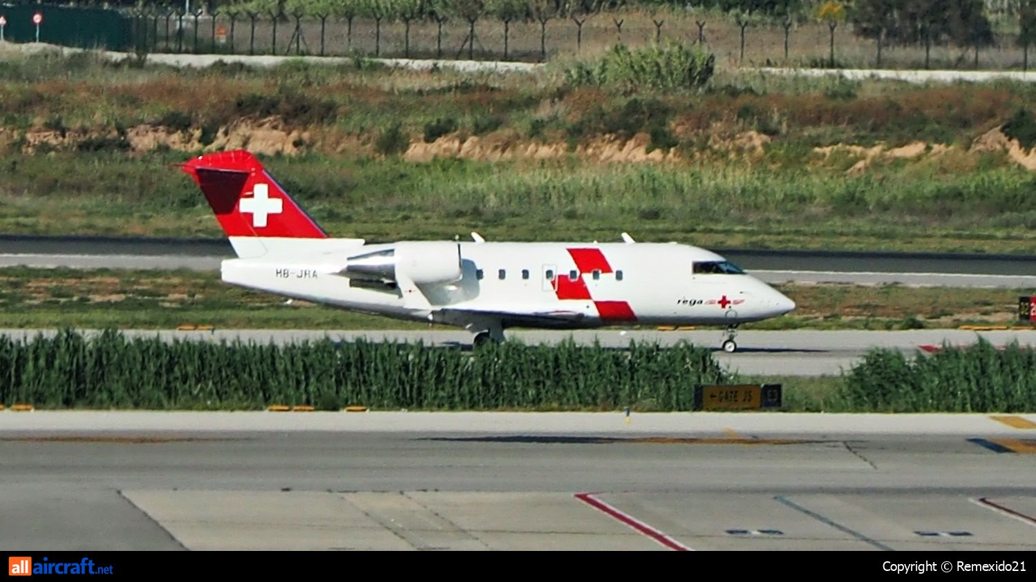 HB-JRA · Bombardier CL-600-2B16 Challenger 604 · (BCN / LEBL)