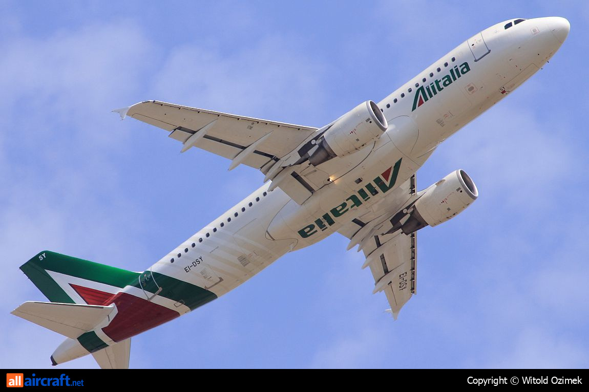 EI-DSY · Airbus A320-216 · (FCO / LIRF)
