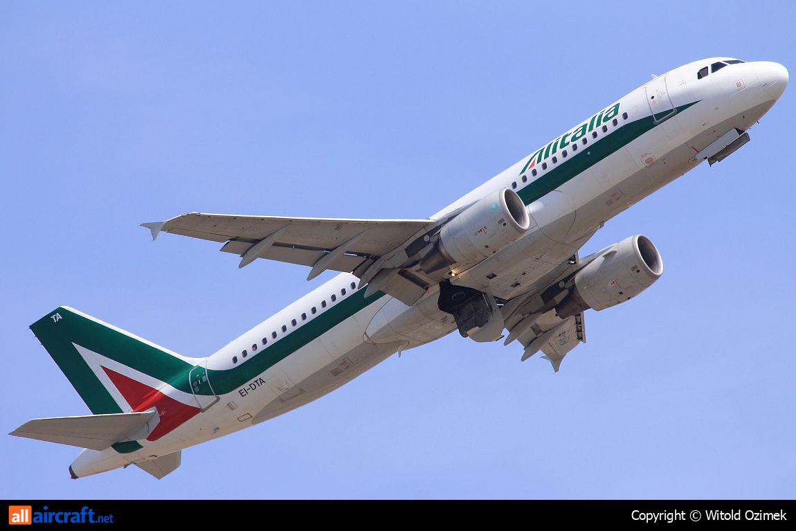 EI-DTA · Airbus A320-216 · (FCO / LIRF)