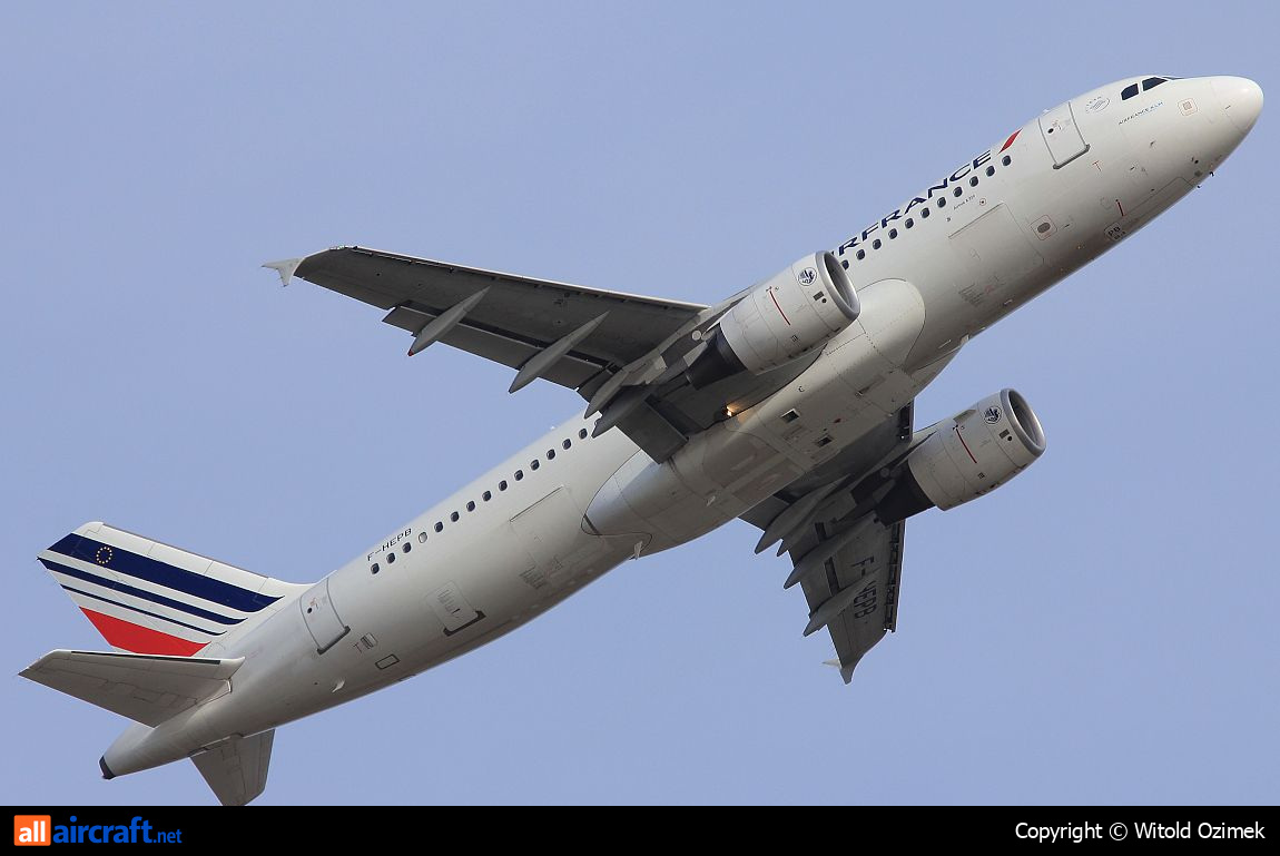 F-HEPB · Airbus A320-214 · (FCO / LIRF)