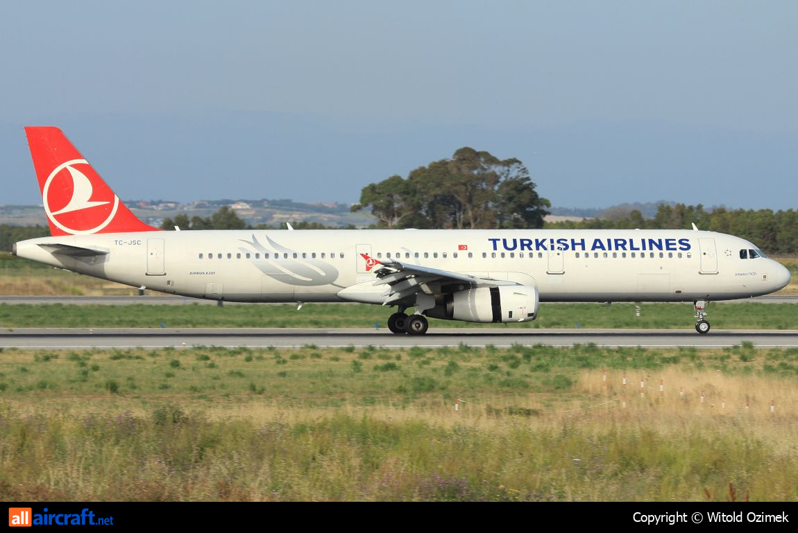 TC-JSC · Airbus A321-231 · (FCO / LIRF)