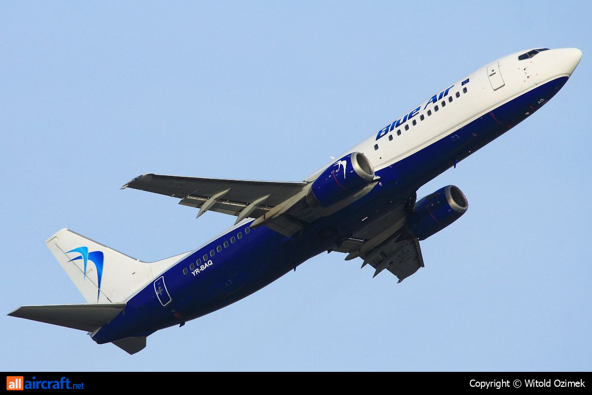 YR-BAQ · Boeing 737-4D7 · (FCO / LIRF)