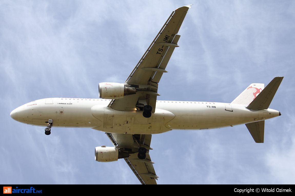 TS-IMI · Airbus A320-211 · (FCO / LIRF)