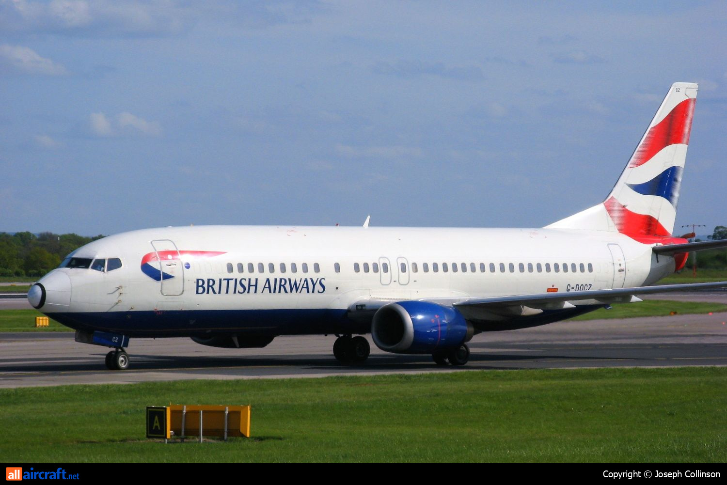 G-DOCZ · Boeing 737-436 · (MAN / EGCC)