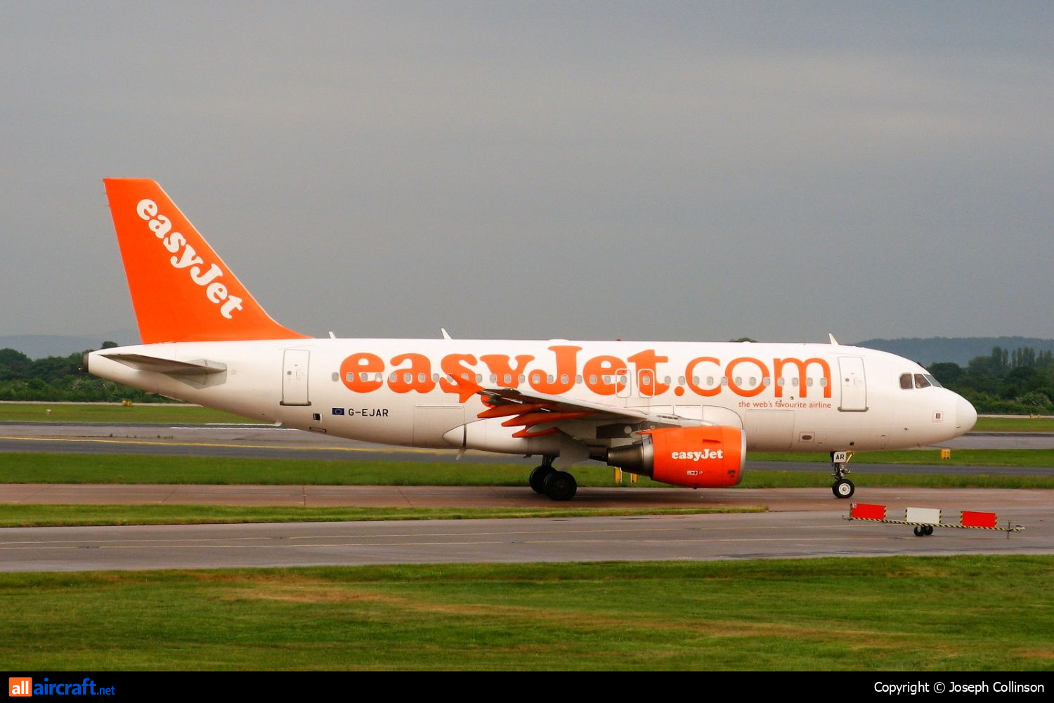 G-EJAR · Airbus A319-111 · (MAN / EGCC)