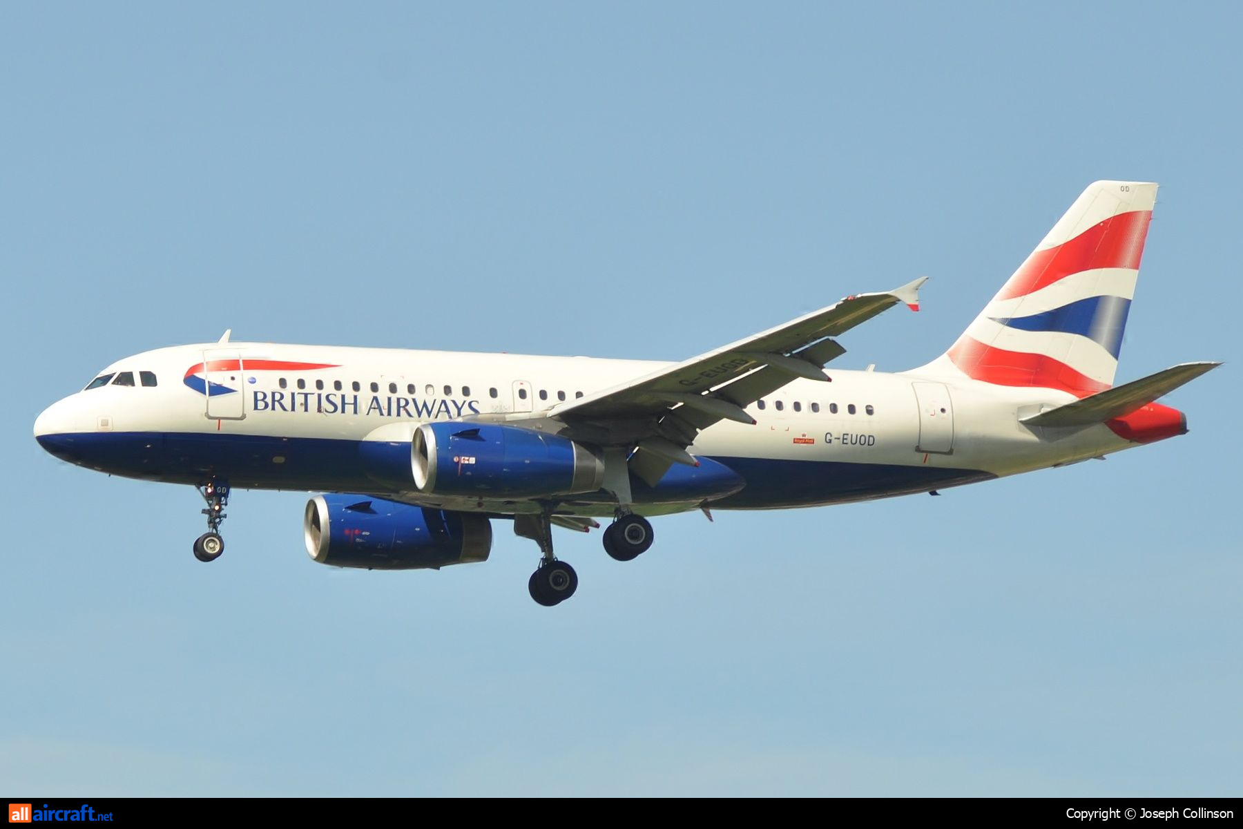 G-EUOD · Airbus A319-131 · (LHR / EGLL)