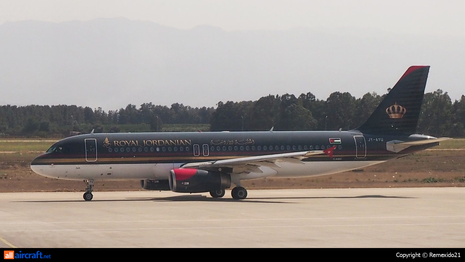JY-AYU · Airbus A320-232 · (ALG / DAAG)