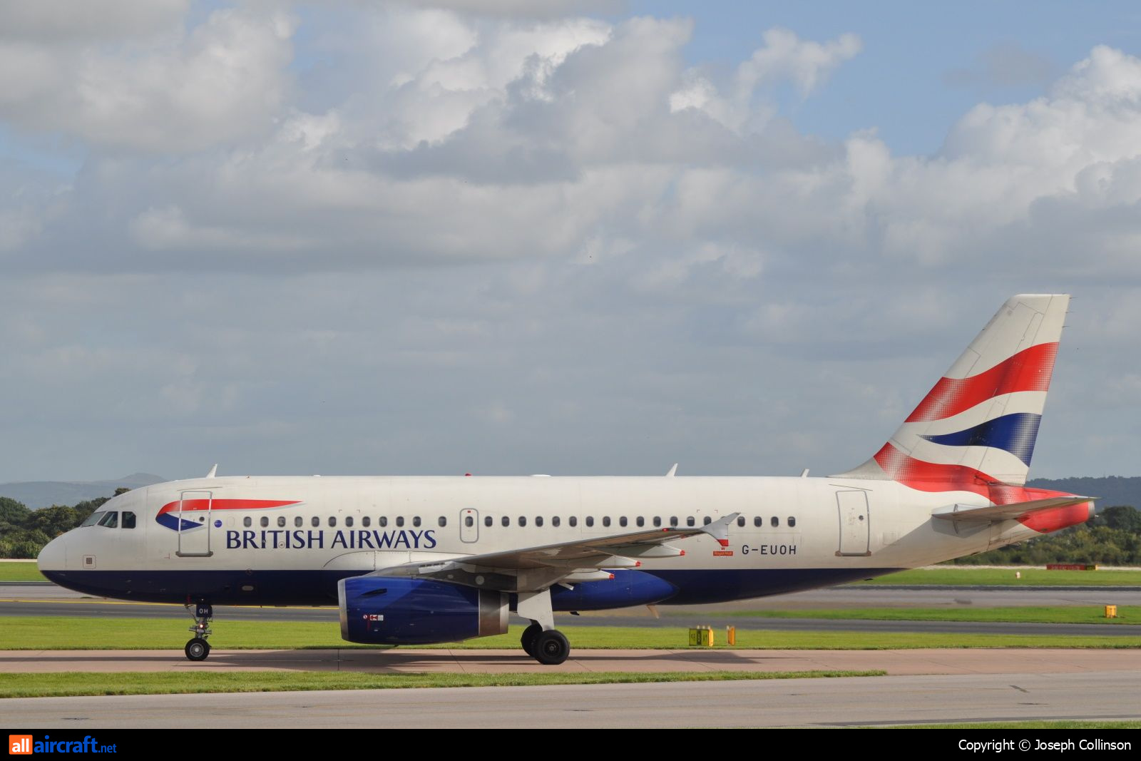 G-EUOH · Airbus A319-131 · (MAN / EGCC)