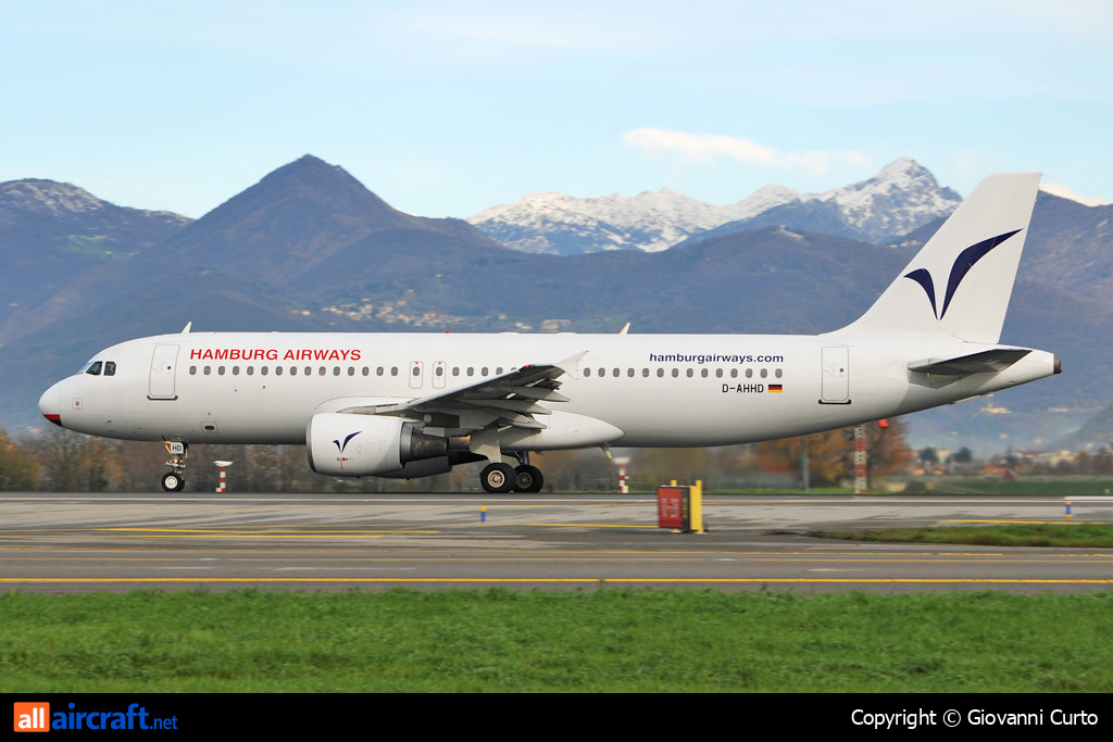 D-AHHD · Airbus A320-214 · (BGY / LIME)