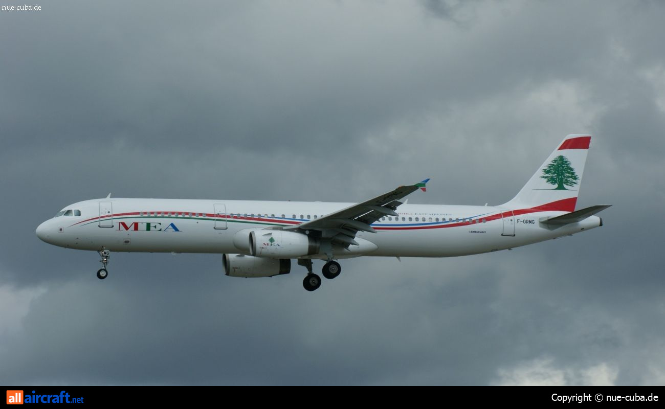 F-ORMG · Airbus A321-231 · (FRA / EDDF)
