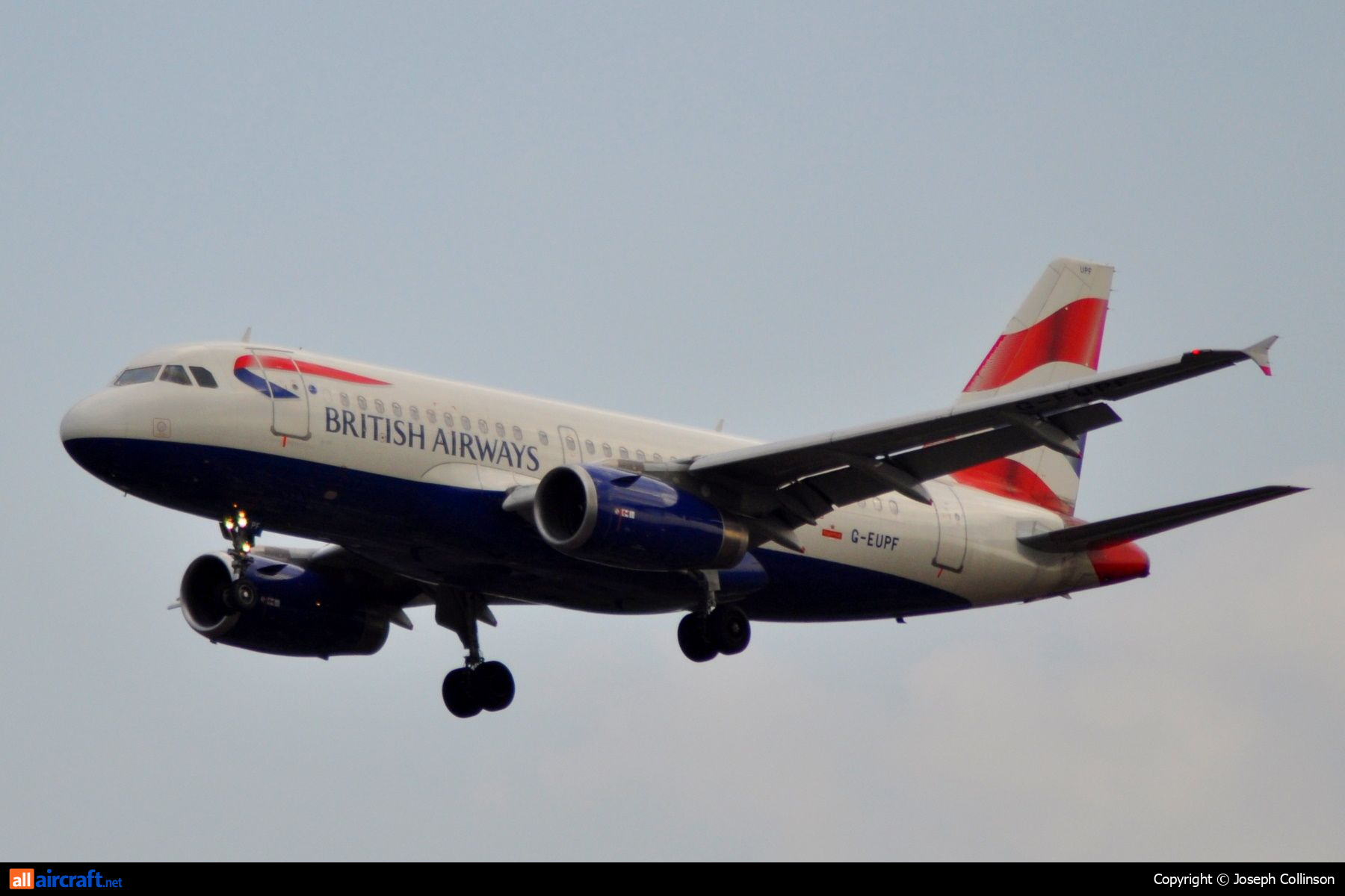 G-EUPF · Airbus A319-131 · (LHR / EGLL)