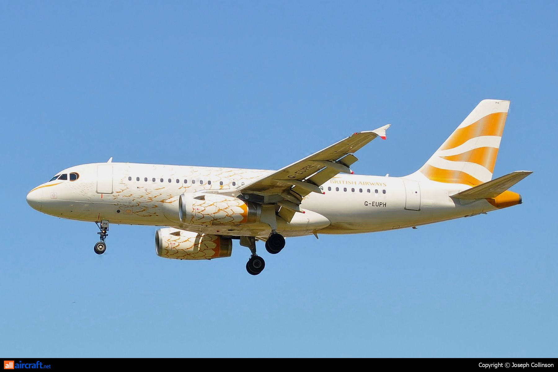 G-EUPH · Airbus A319-131 · (LHR / EGLL)