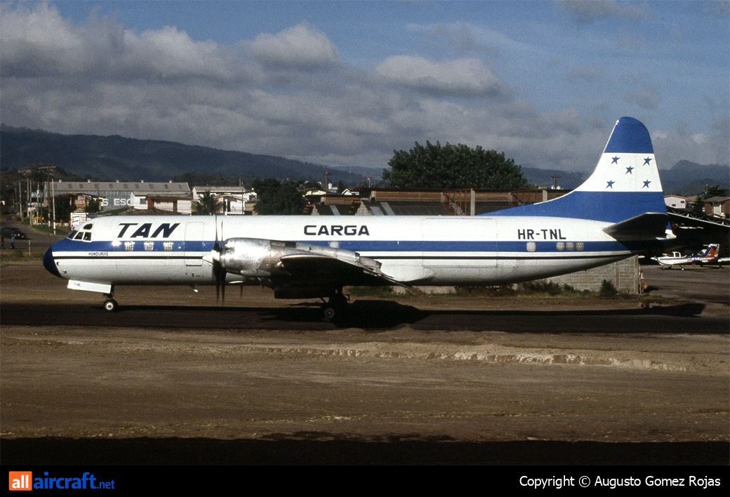 HR-TNL · Lockheed L-188C Electra · (TGU / MHTG)