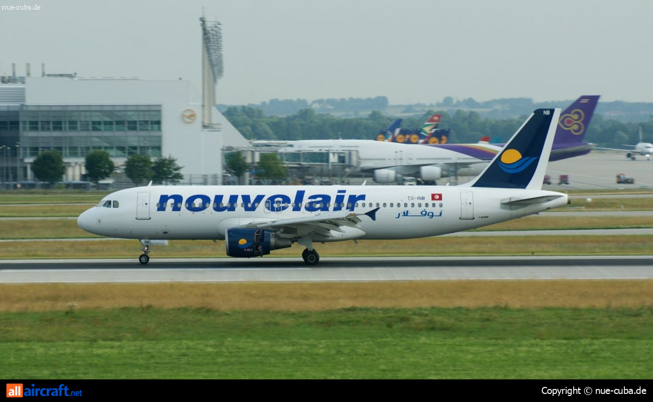 TS-INB · Airbus A320-214 · (MUC / EDDM)
